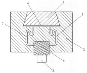 Figure 2.Schematic diagram of the leak-proof mechanism of the breathable brick