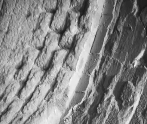 Figure 1.Erosion at a typical slag line location
